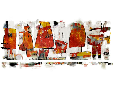 Digitalna umjetnost - Happy Boats