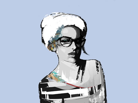 Digitalna umjetnost - Portret žene