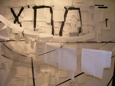 Prostorna instalacija izložena u New York galeriji